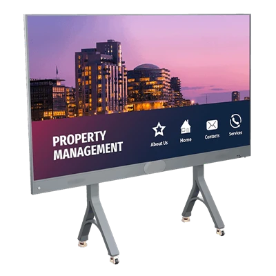 Conference Room Touchscreen Display